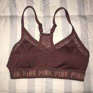 Rose Victoria’s Secret PINK Sports Bra